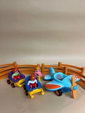 Lot of 12 pcs playmobil 123 figurines PLAYMOBIL 1.2.3 Avion